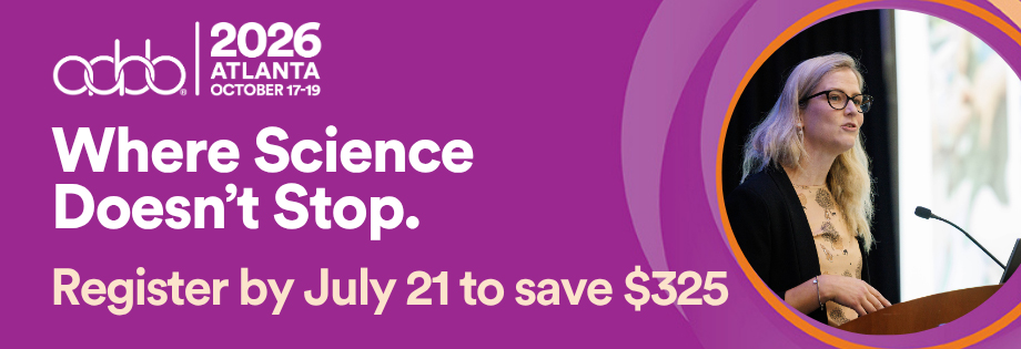 AABB Annual Meeting 2026 Early Bird AABB 2026 Atlanta October 17-19, Where Science Doesn't Stop. Register by July 21 to save 325